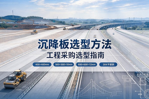 奈曼旗沉降板选择方法