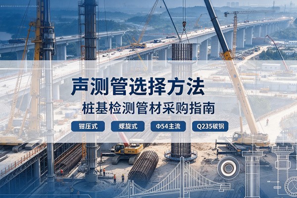 奈曼旗声测管选型标准