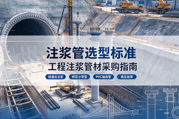奈曼旗注浆管选型标准