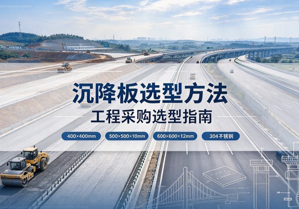 奈曼旗沉降板选择方法